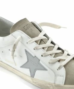 Golden Goose Baskets Superstar Cuir Blanc Gris -Golden Goose-boutique golde43924 pck20220513 4