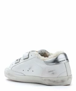 Golden Goose Baskets Old School Mouton Cuir Blanc Léopard -Golden Goose-boutique golde43929 pck20220602 3