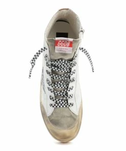 Golden Goose Baskets Francy Glitter Cuir Blanc Taupe 10 Golden Goose Baskets Francy Glitter Cuir Blanc Taupe -Golden Goose-boutique golde43930 pck20220628 2