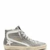 Golden Goose Baskets Slide Cuir Gris -Golden Goose-boutique golde43931 pck20220617 2 1