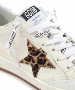 Golden Goose Baskets Ball Star Cuir Beige Léopard -Golden Goose-boutique golde43932 pck20220617 3