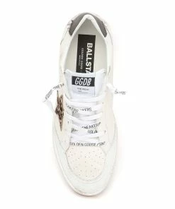 Golden Goose Baskets Ball Star Cuir Beige Léopard -Golden Goose-boutique golde43932 pck20220617 4