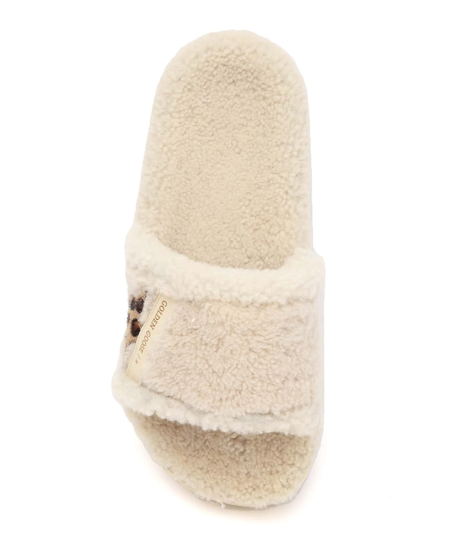 Golden Goose Mules Poolstar Cuir Beige Léopard 6 Golden Goose Mules Poolstar Cuir Beige Léopard – Image 4