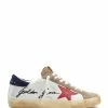 Golden Goose Baskets Homme Superstar Cuir Blanc Rouge Tabac -Golden Goose-boutique golde43971 pck20220705 1