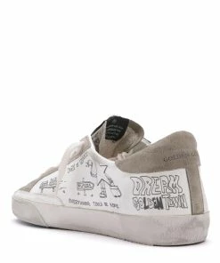 Golden Goose Baskets Homme Superstar Sérigraphié Cuir Blanc Taupe 12 Golden Goose Baskets Homme Superstar Sérigraphié Cuir Blanc Taupe -Golden Goose-boutique golde43972 pck20220711 3 1