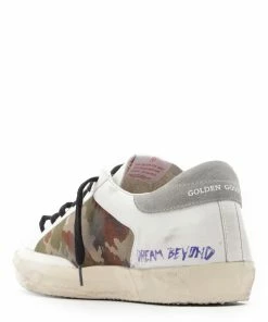 Golden Goose Baskets Homme Superstar Cuir Camouflage Blanc Vert -Golden Goose-boutique golde43975 pck20220902 3