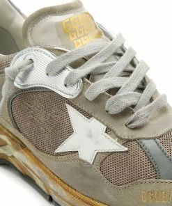 Golden Goose Baskets Homme Running Dad Cuir Taupe -Golden Goose-boutique golde43977 pck20220617 4