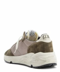 Golden Goose Baskets Homme Running Sole Cuir Vert Olive 10 Golden Goose Baskets Homme Running Sole Cuir Vert Olive -Golden Goose-boutique golde43981 pck20220628 3