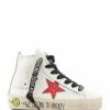 Golden Goose Baskets Bébé Francy Cuir Blanc Rouge Doré 1 Golden Goose Baskets Bébé Francy Cuir Blanc Rouge Doré -Golden Goose-boutique golde44104 pck20220902 1