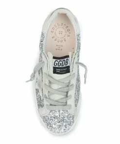 Golden Goose Baskets Enfant Superstar Glitter Argenté Gris -Golden Goose-boutique golde44105 pck20220608 2