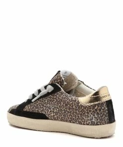 Golden Goose Baskets Bébé Superstar Cuir Léopard Rouge -Golden Goose-boutique golde44110 pck20220617 2