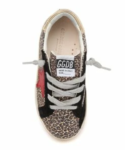 Golden Goose Baskets Bébé Superstar Cuir Léopard Rouge -Golden Goose-boutique golde44110 pck20220617 4