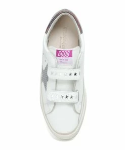Golden Goose Baskets May School Cuir Blanc Argenté Gris 9 Golden Goose Baskets May School Cuir Blanc Argenté Gris -Golden Goose-boutique golde44115 pck20220513 2