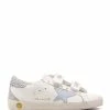 Golden Goose Baskets Enfant Old School Cuir Blanc Bleu Poudré Argenté 1 Golden Goose Baskets Enfant Old School Cuir Blanc Bleu Poudré Argenté -Golden Goose-boutique golde44120 pck20221007 1