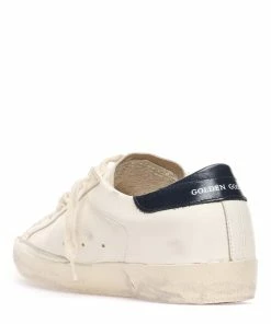 Golden Goose Baskets Homme Superstar Cuir Beige Bleu Marine -Golden Goose-boutique golde49246 pck20230210 3