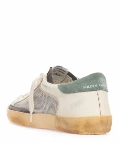 Golden Goose Baskets Homme Superstar Cuir Beige Bleu Kaki -Golden Goose-boutique golde49248 pck20230210 3