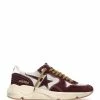 Golden Goose Baskets Homme Running Cuir Violet Argenté Crème -Golden Goose-boutique golde49257 pck20230120 1