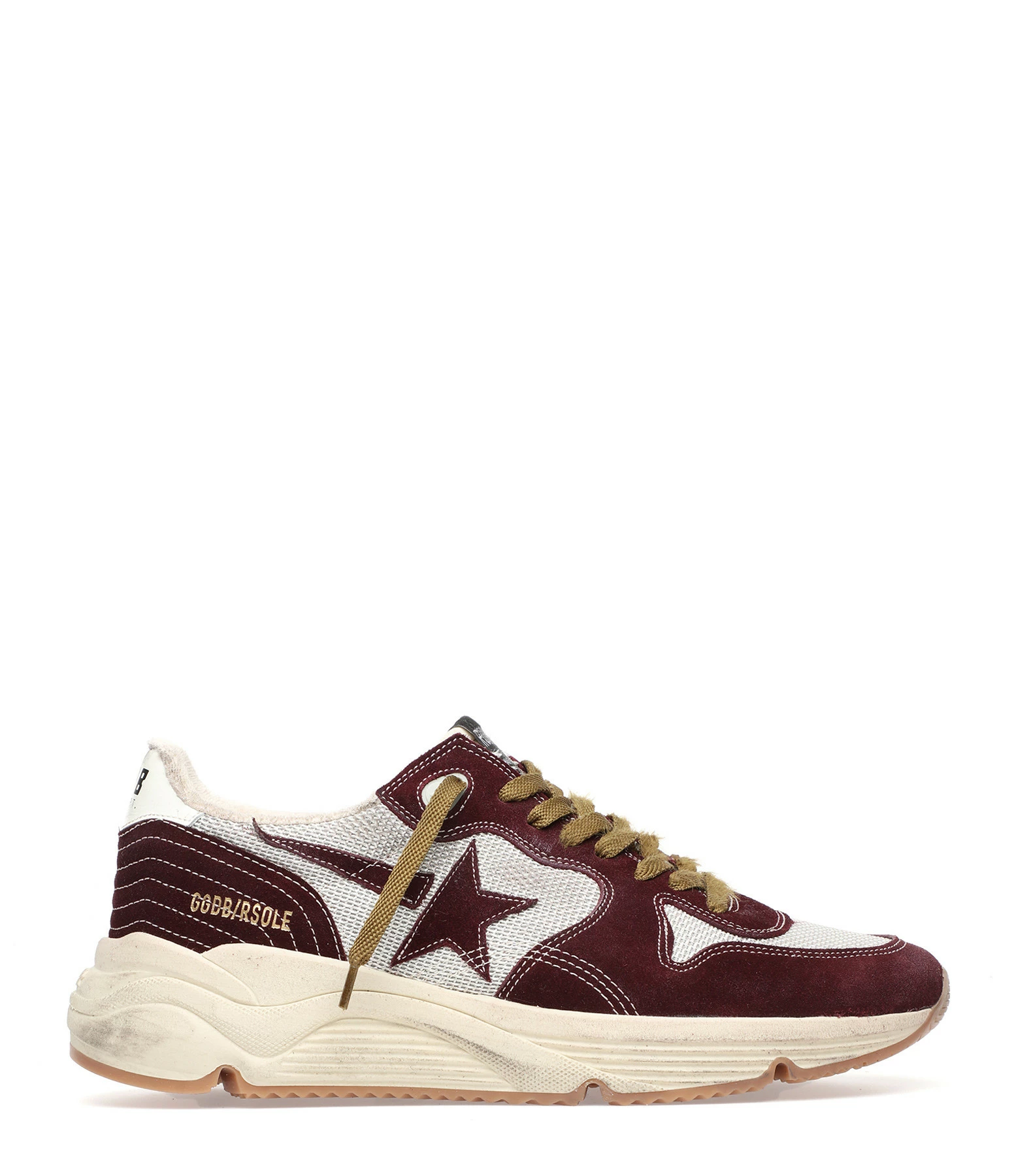 Golden Goose Baskets Homme Running Cuir Violet Argenté Crème 3 Golden Goose Baskets Homme Running Cuir Violet Argenté Crème
