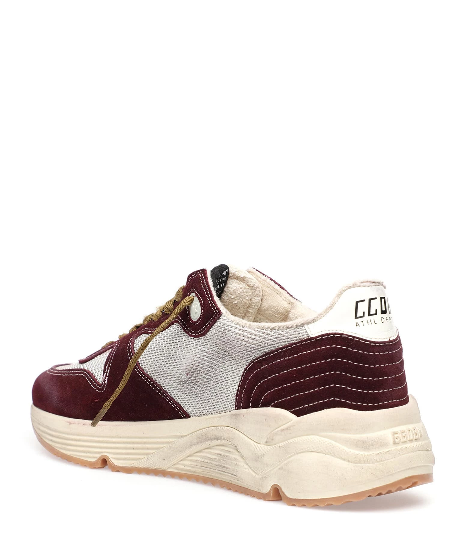 Golden Goose Baskets Homme Running Cuir Violet Argenté Crème 5 Golden Goose Baskets Homme Running Cuir Violet Argenté Crème – Image 3