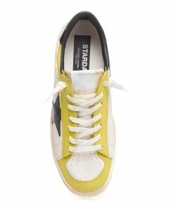 Golden Goose Baskets Homme Stardan Cuir Jaune Blanc Noir -Golden Goose-boutique golde49258 pck20221215 2