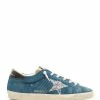 Golden Goose Baskets Superstar Cuir Bleu Argenté Noir 1 Golden Goose Baskets Superstar Cuir Bleu Argenté Noir -Golden Goose-boutique golde49297 pck20221214 1 1