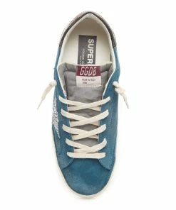 Golden Goose Baskets Superstar Cuir Bleu Argenté Noir 9 Golden Goose Baskets Superstar Cuir Bleu Argenté Noir -Golden Goose-boutique golde49297 pck20221214 2 1