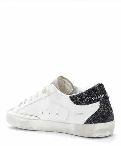 Golden Goose Baskets Superstar Cuir Crème Mauve Noir -Golden Goose-boutique golde49301 pck20221125 3