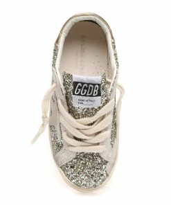 Golden Goose Baskets Enfant Superstar Glitter Argenté Ivoire 7 Golden Goose Baskets Enfant Superstar Glitter Argenté Ivoire -Golden Goose-boutique golde49371 pck20221229 2