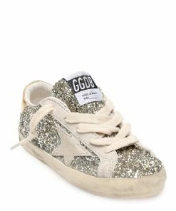 Golden Goose Baskets Bébé Superstar Glitter Argenté Ivoire -Golden Goose-boutique golde49371 pck20221229 3 1