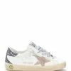 Golden Goose Baskets Enfant Superstar Cuir Glitter Blanc Gris -Golden Goose-boutique golde49373 pck20221125 1
