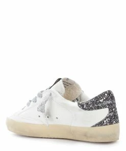 Golden Goose Baskets Enfant Superstar Cuir Glitter Blanc Gris -Golden Goose-boutique golde49373 pck20221125 3
