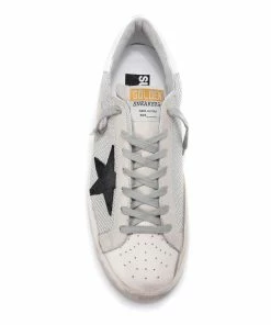 Golden Goose Baskets Superstar Maille Argenté -Golden Goose-boutique golde81097 pck20180212 4 2
