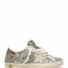 Golden Goose Baskets Enfant Superstar Glitter Argenté Ivoire -Golden Goose-boutique gyf00101f00434582226