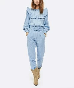 Isabel Marant Bottines Duerto Cuir Suédé Taupe -Golden Goose-boutique imarb look20201211 126 1