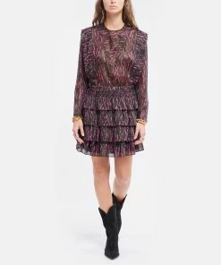 Isabel Marant Bottines Dahope Veau Velours Noir Délavé -Golden Goose-boutique imarb look20210831 11 1