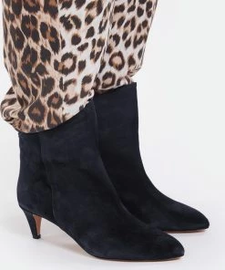 Isabel Marant Bottines Dripi Cuir De Veau Bleu Délavé -Golden Goose-boutique imarb look20220624 272 1