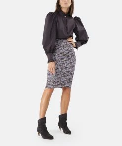 Isabel Marant Bottines Dripi Cuir De Veau Bleu Délavé -Golden Goose-boutique imarb look20220718 197