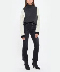 Isabel Marant Bottines Darizo Veau Velours Noir Délavé -Golden Goose-boutique imarb look20220719 486