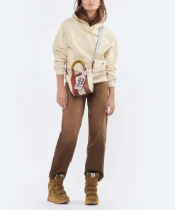 Isabel Marant Baskets Balskee Cuir Kaki -Golden Goose-boutique imarb look20220726 216