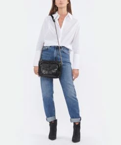 Isabel Marant Bottines Darizo Veau Velours Noir Délavé -Golden Goose-boutique imarb look20220726 328