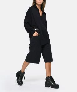 Isabel Marant Bottines Mealie Cuir Noir -Golden Goose-boutique imarb look20220823 479