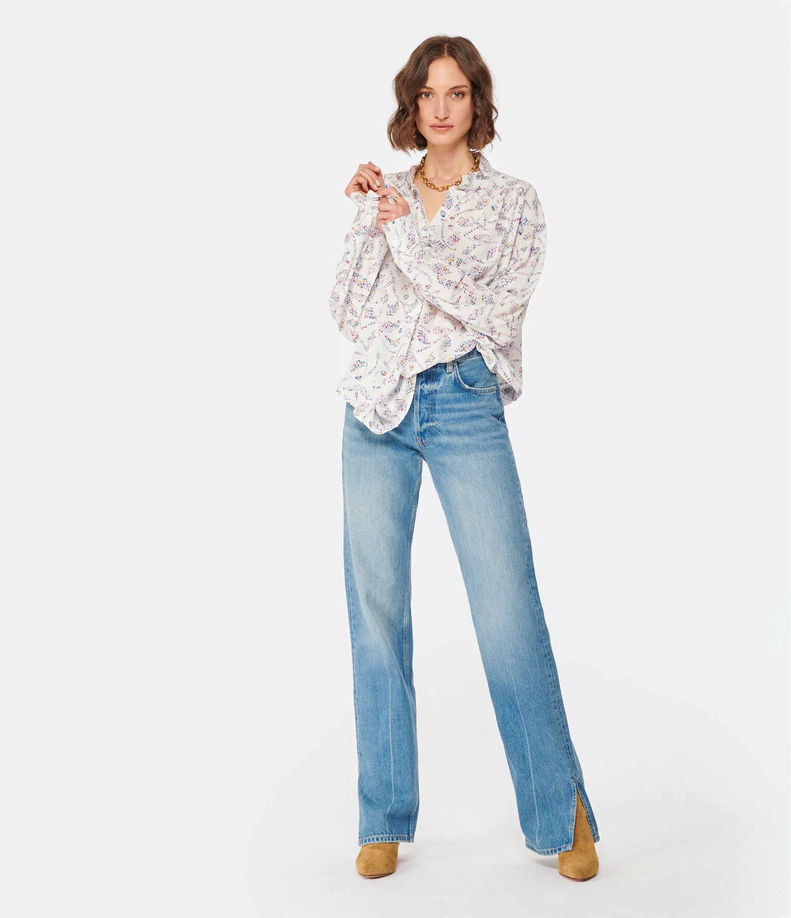 Isabel Marant Bottines Deone Cuir Taupe 9 Isabel Marant Bottines Deone Cuir Taupe – Image 7