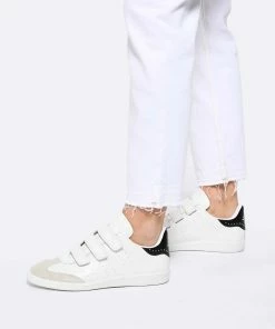 Isabel Marant Baskets Beth Cuir Noir -Golden Goose-boutique imarb look20221207 418