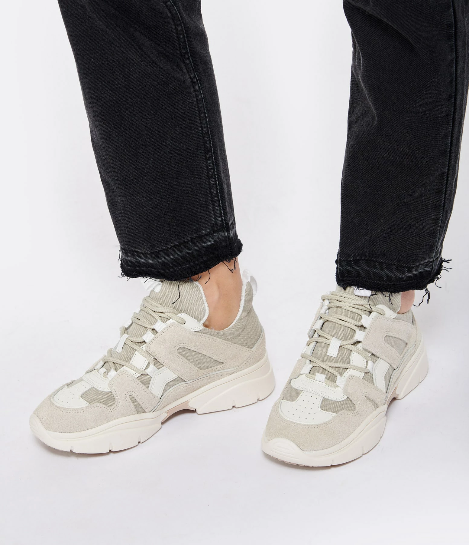 Isabel Marant Baskets Kindsay Coton Beige 7 Isabel Marant Baskets Kindsay Coton Beige – Image 5