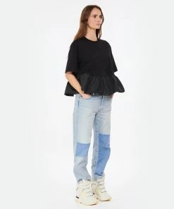 Isabel Marant Baskets Balskee Cuir Blanc Jaune Clair -Golden Goose-boutique imarb look20230110 61