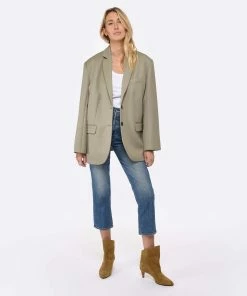 Isabel Marant Bottines Dripi Cuir De Veau Taupe -Golden Goose-boutique imarb look20230111 90