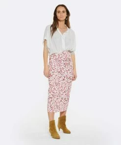 Isabel Marant Bottines Dripi Cuir Taupe -Golden Goose-boutique imarb look20230118 350