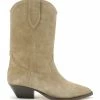 Isabel Marant Bottines Duerto Cuir Suédé Taupe 2 Isabel Marant Bottines Duerto Cuir Suédé Taupe -Golden Goose-boutique imarb30218 pck20201202 1