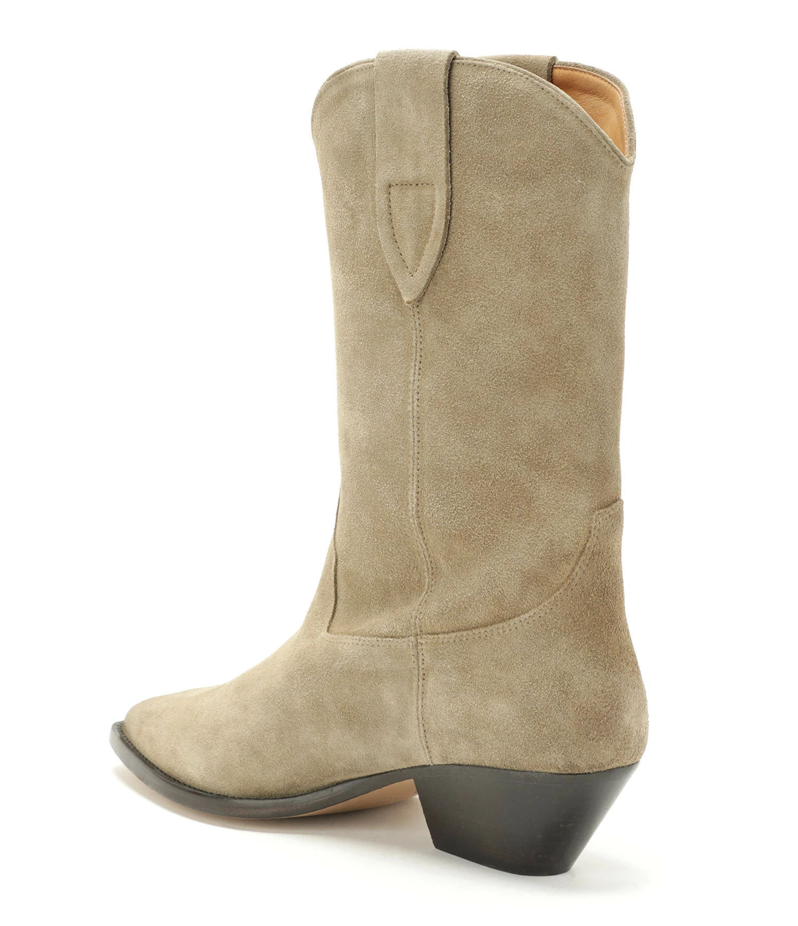 Isabel Marant Bottines Duerto Cuir Suédé Taupe 5 Isabel Marant Bottines Duerto Cuir Suédé Taupe – Image 3