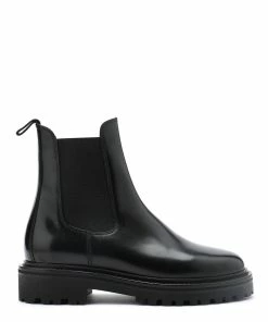 Isabel Marant Bottines Castay Cuir De Veau Noir